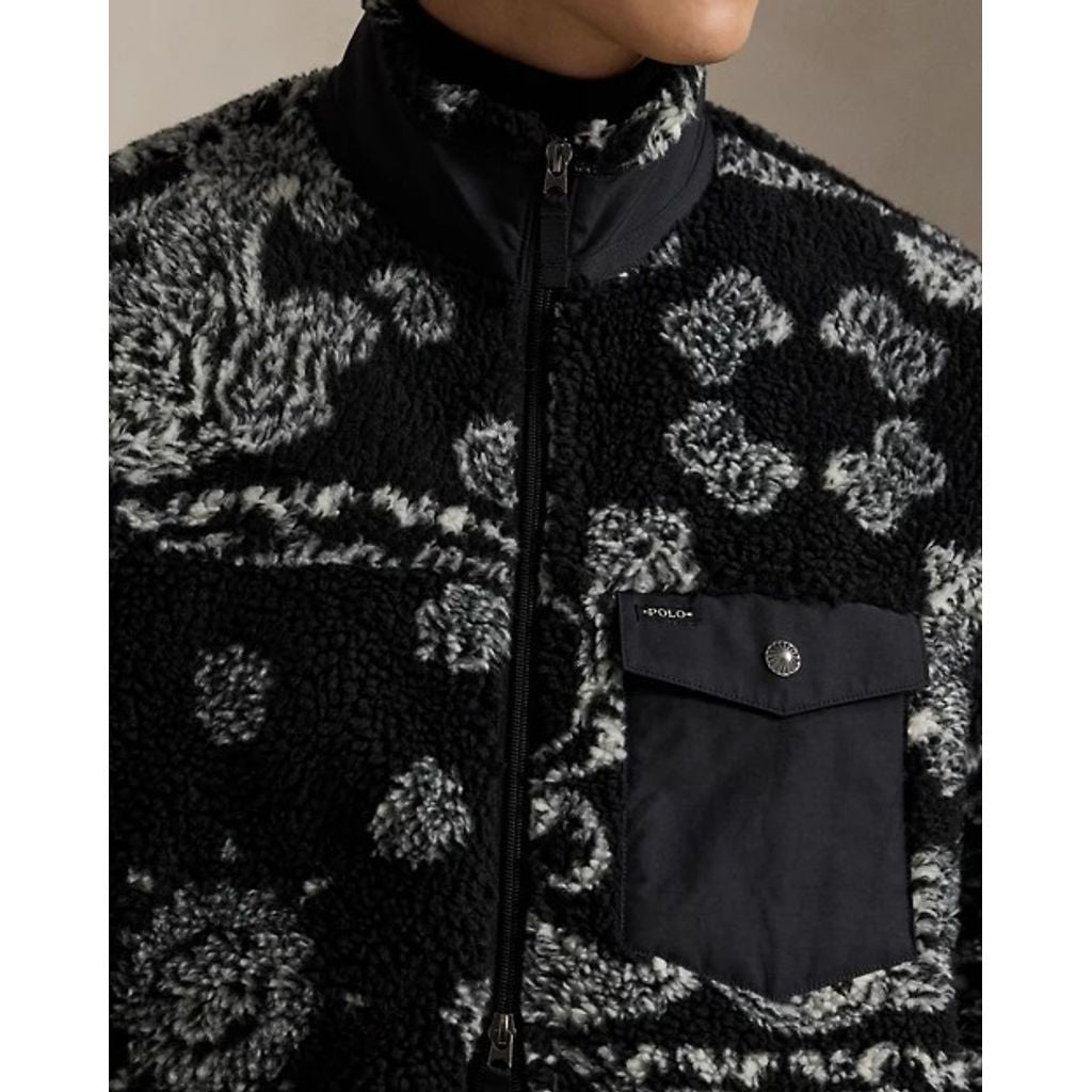 POLO RALPH LAUREN バンダナパターンド ハイブリッド ジャケット