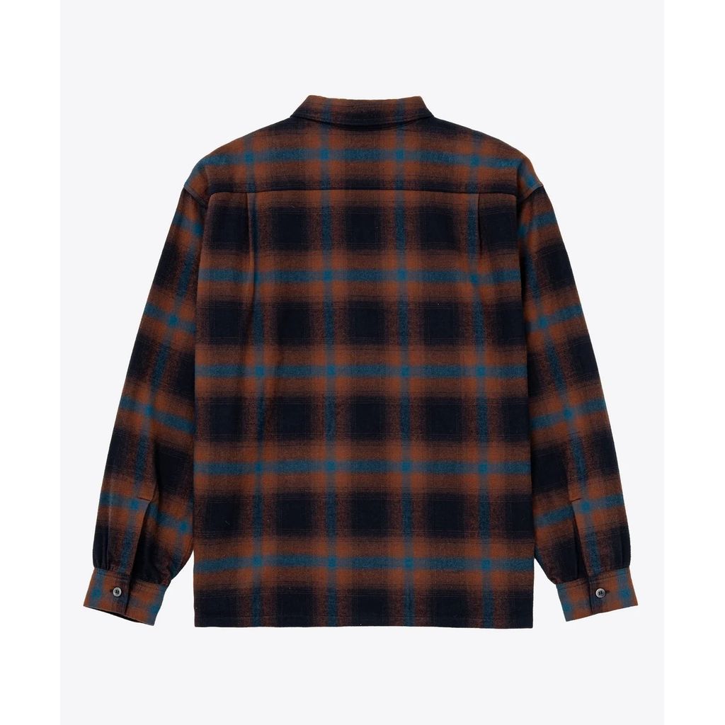 BEDWIN & THE HEARTBREAKERS FIVE BROTHER Ex. L/S CHECK SHIRT "VIN"