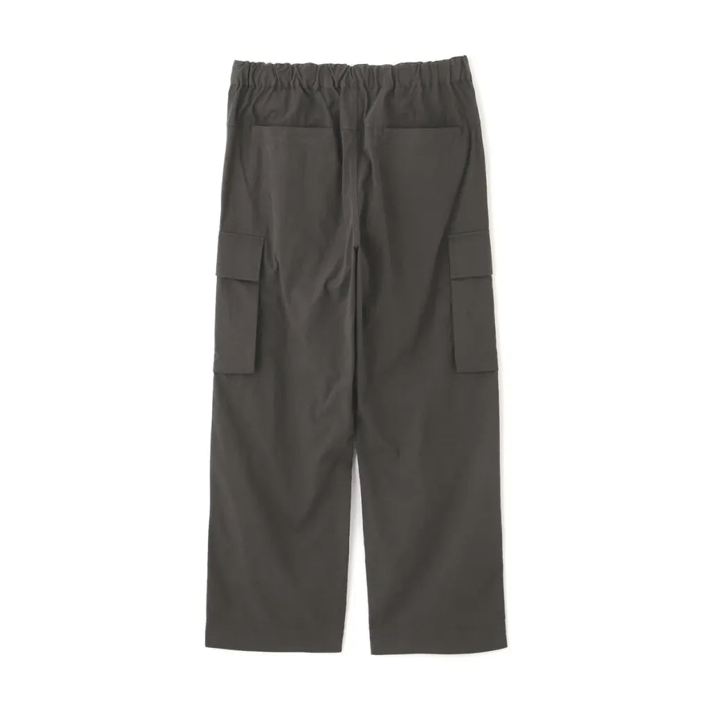 MHL. WASHED COTTON NYLON TROUSERS
