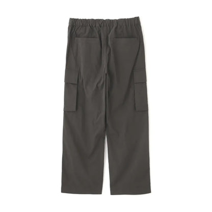 MHL. WASHED COTTON NYLON TROUSERS