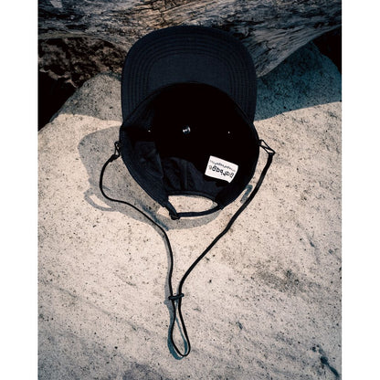 GARBAGE SOFT BRIM 6 PANEL CAP w/ CHIN STRAP (OFFLINE)
