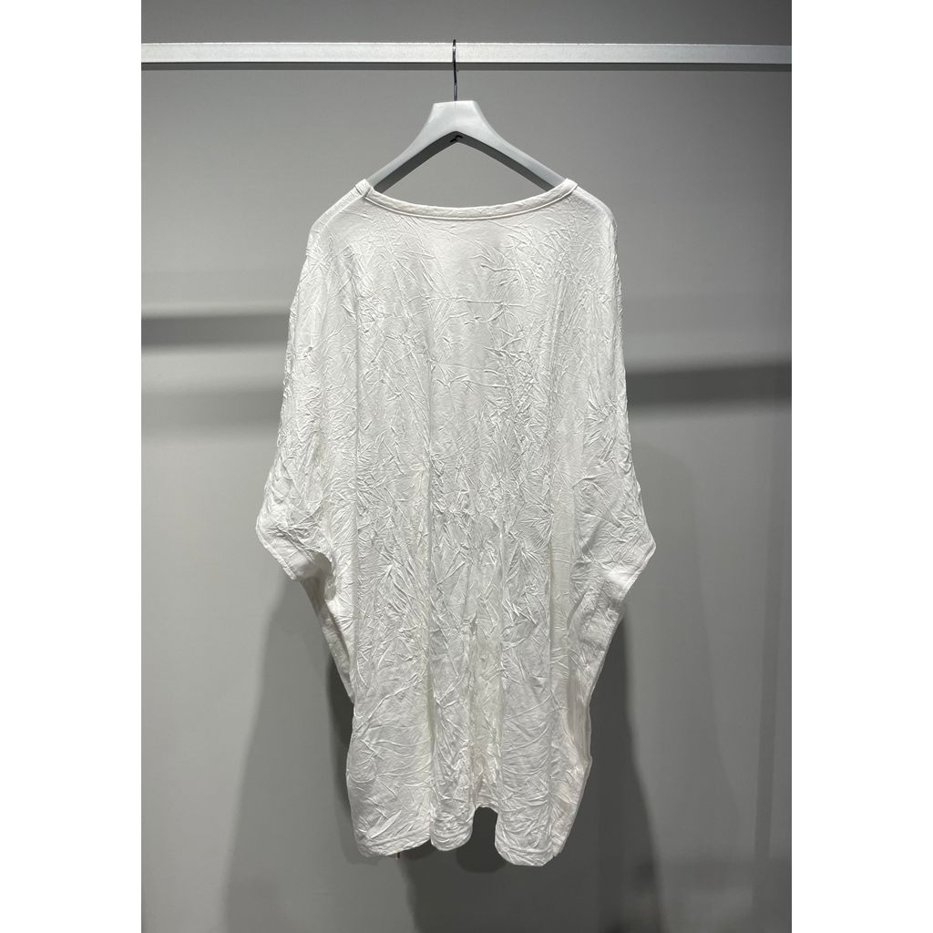 Ground Y CATCH WASHER BIG T WITH SIDE BUTTONS T-SHIRT