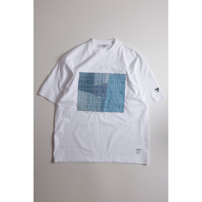 FDMTL SASHIKO PATCHWORK TEE