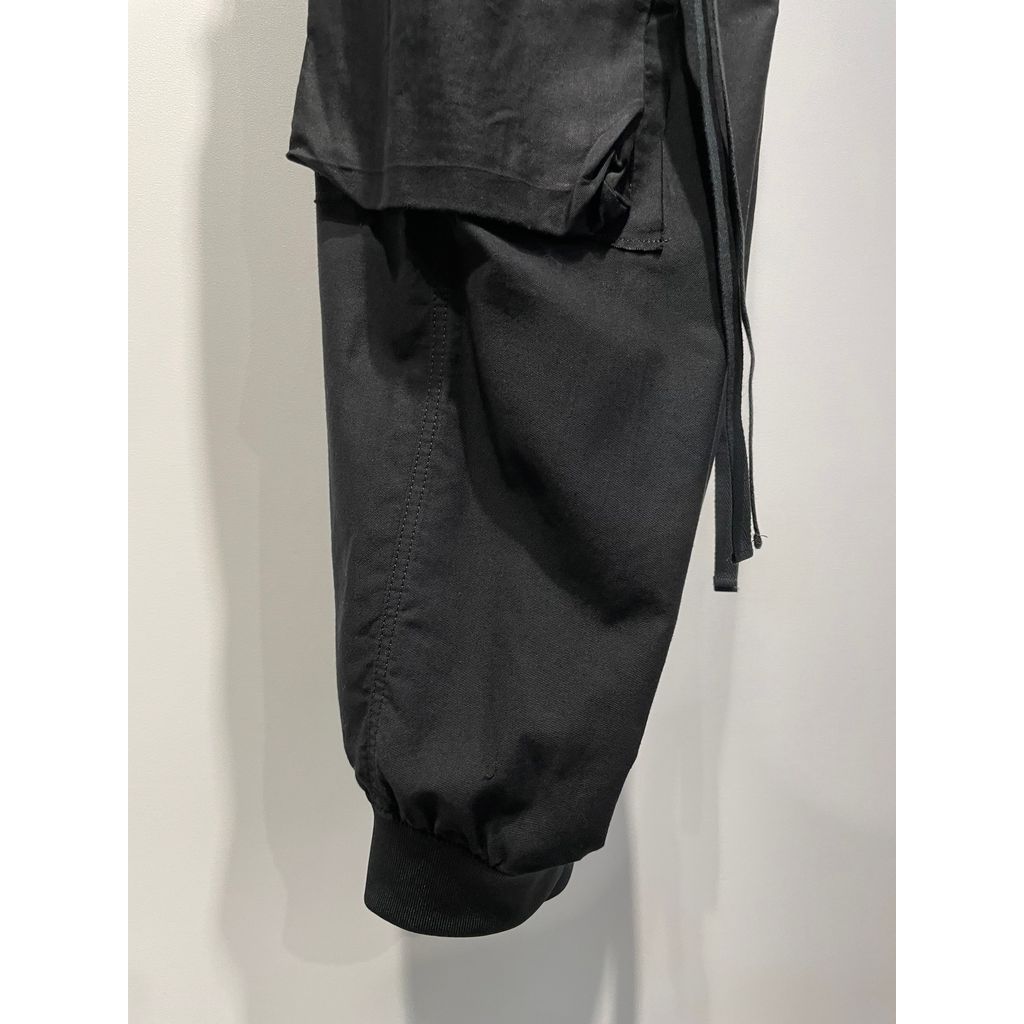 Ground Y COTTON TWILL STANDARD RIBBED HEM CARGO