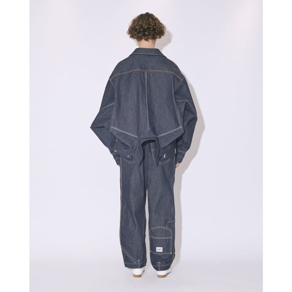 beautiful people Lee double-end denim riders/work blouson