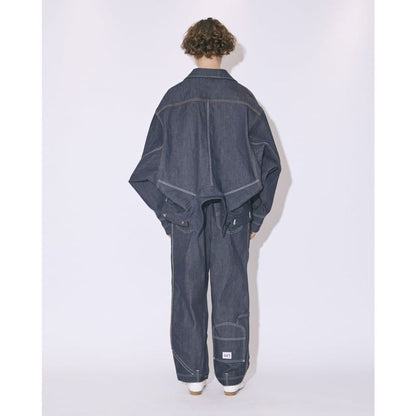 beautiful people Lee double-end denim riders/work blouson