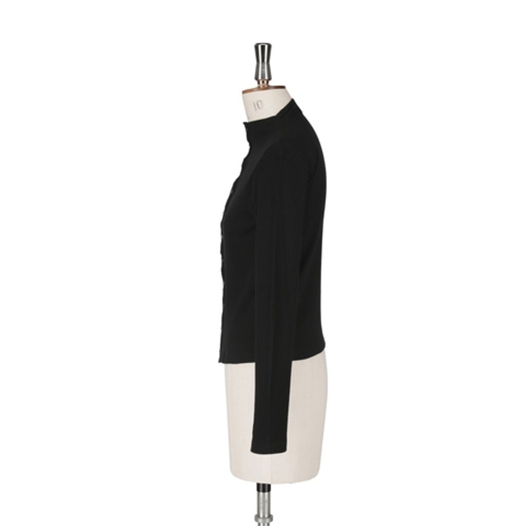 ORCIVAL OR-C0424 VRI_MOCK NECK CARDIGAN 26AW