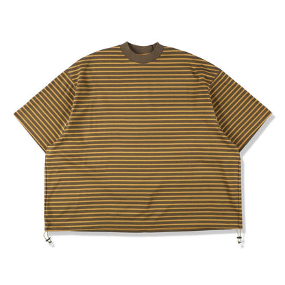 is-ness BALLOON STRIPES T SHIRT