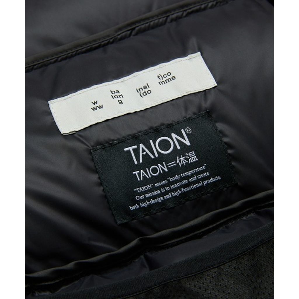 BAL / TAION STAND COLLAR DOWN JACKET