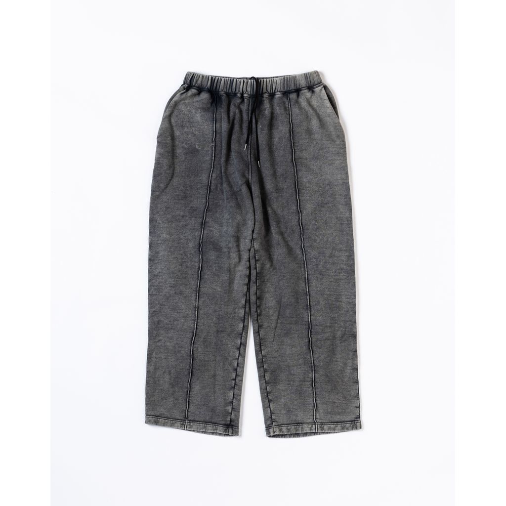 ANACHRONORM  PIN TUCK WIDE SWEAT PANTS