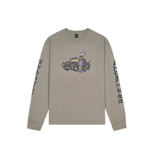 BRAIN DEAD  Bio Dog Long Sleeve Shirt - Seagrass