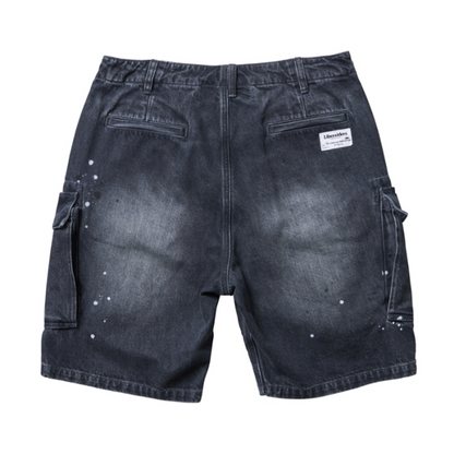 Liberaiders DENIM 6POCKET SHORTS
