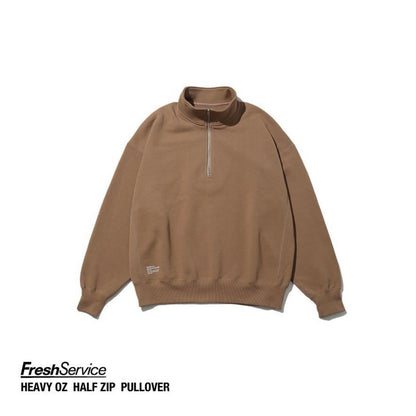 FreshService  "HEAVY OZ HALF ZIP PULLOVER"