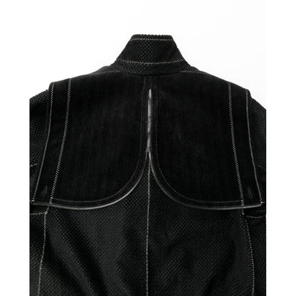 beautiful people coinside reversible herringbone bonding coat