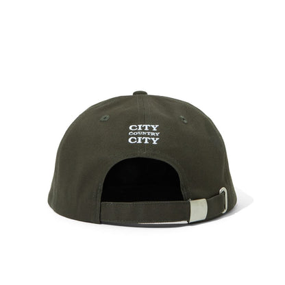 CITY COUNTRY CITY x AVIREX_EMBROIDERED LOGO COTTON TWILL CAP