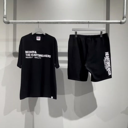 BEDWIN & THE HEARTBREAKERS LINEAGE Ex. SWEAT SHORTS （BLACK）