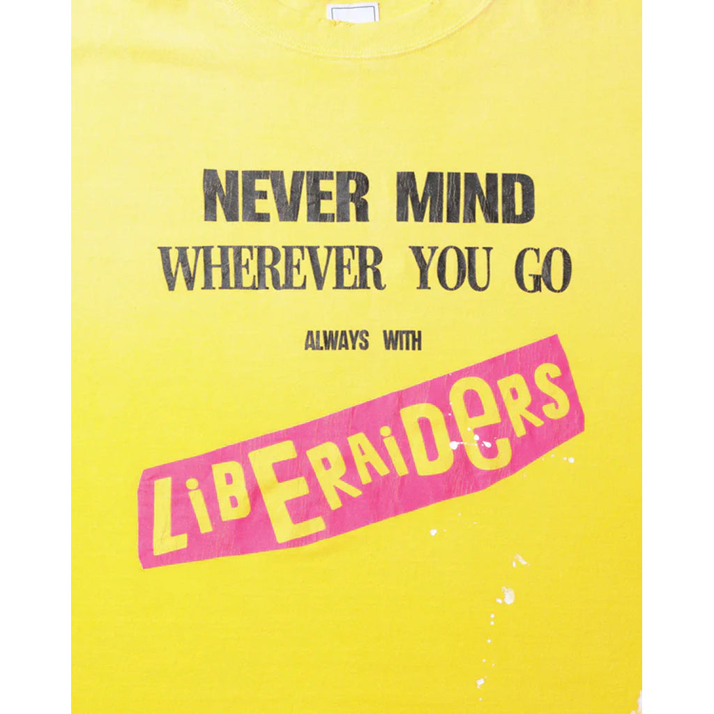 Liberaiders FADED PUNK LOGO TEE