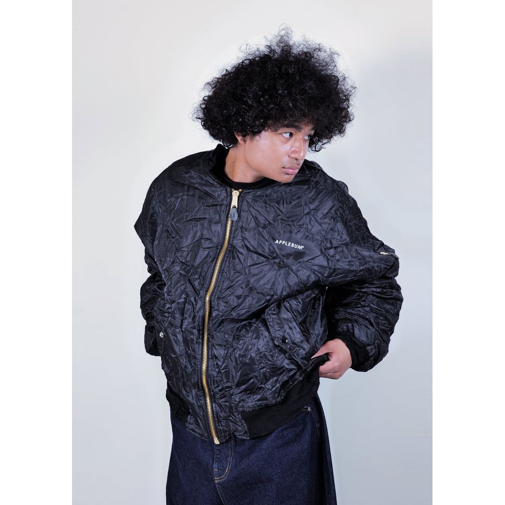 APPLEBUM Wrinkled MA-1 Jacket 2520601