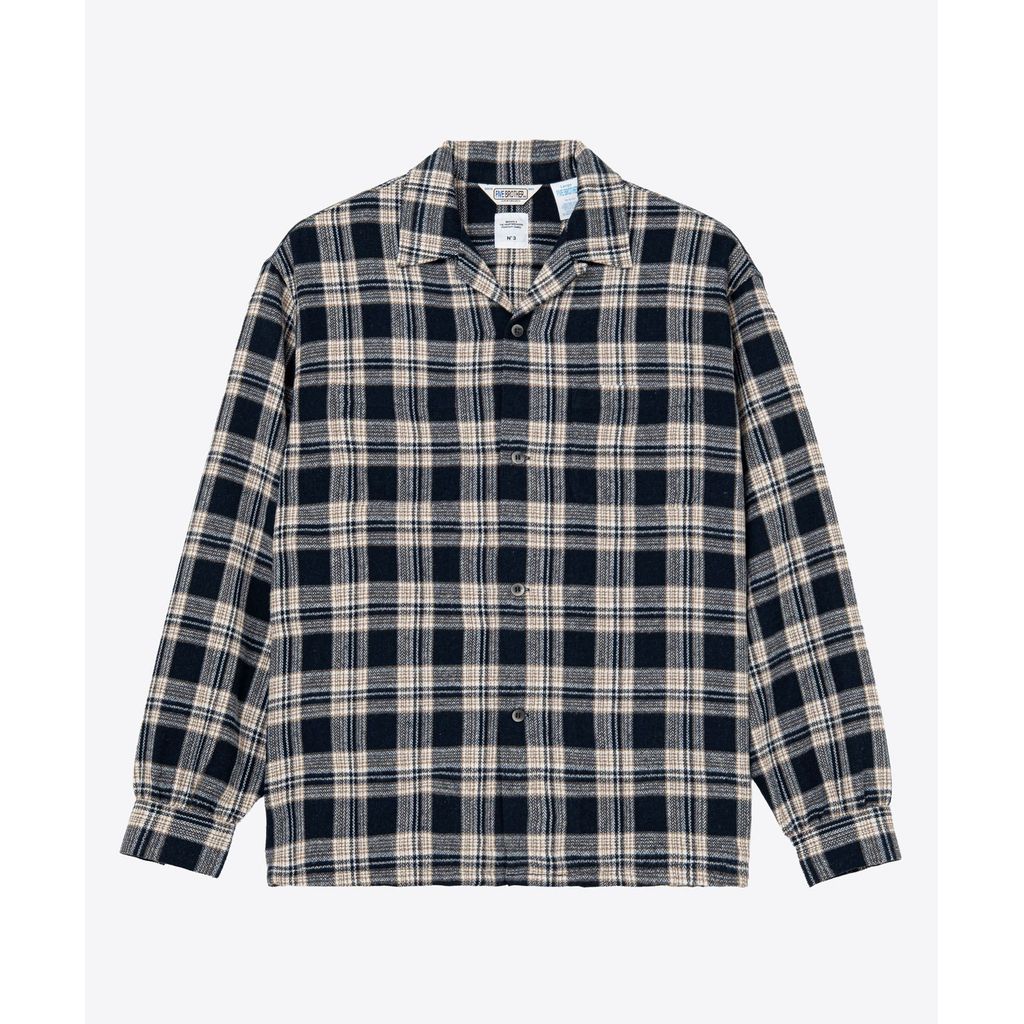 BEDWIN & THE HEARTBREAKERS FIVE BROTHER Ex. L/S CHECK SHIRT "VIN"