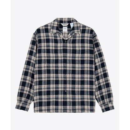 BEDWIN & THE HEARTBREAKERS FIVE BROTHER Ex. L/S CHECK SHIRT "VIN"
