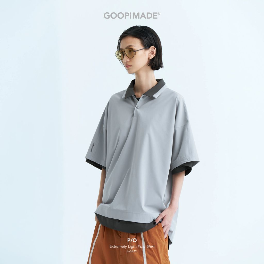GOOPiMADE P/O - Extremely Light Polo Shirt