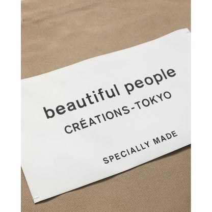 beautiful people SDGs name tag tote bag