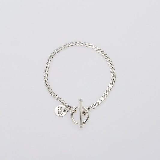 XOLO JEWELRY  Basic Link Bracelet 4mm 19cm