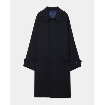 marka Tumbled Wool Serge Raglan Sleeve Coat