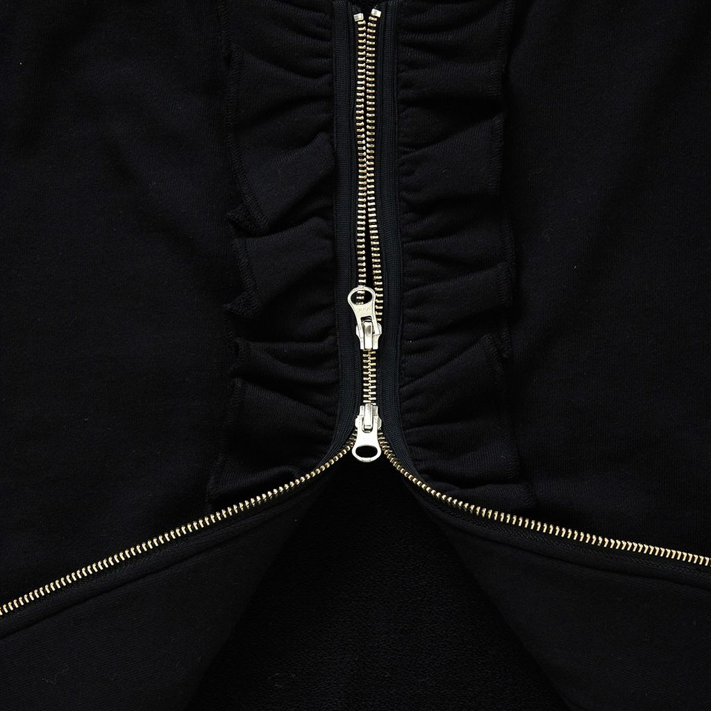 NICK GEAR Frill Zip up sweat