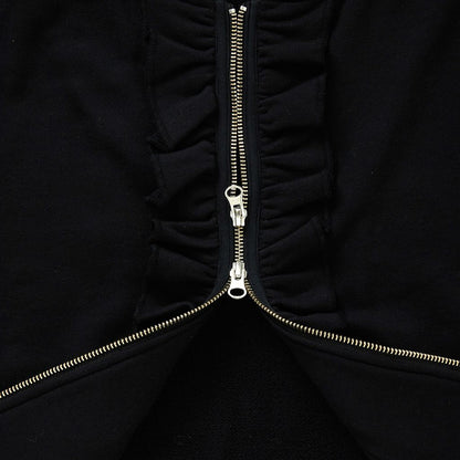 NICK GEAR Frill Zip up sweat