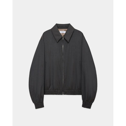 marka 2/60 Wool Tropical Melange / Zip Blouson