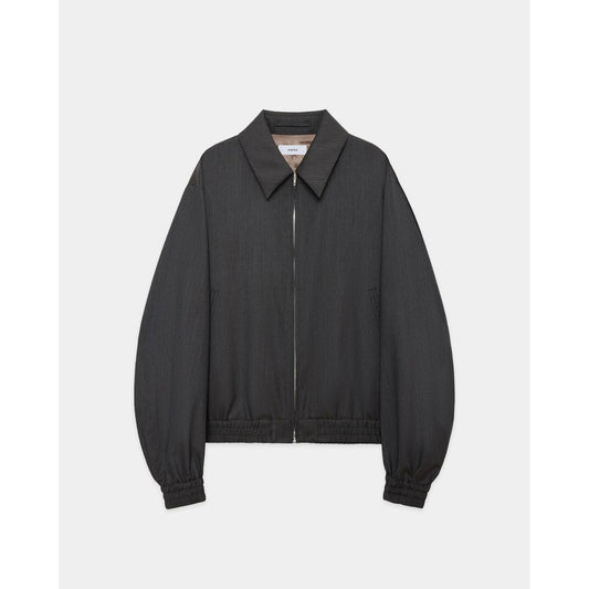 marka 2/60 Wool Tropical Melange / Zip Blouson