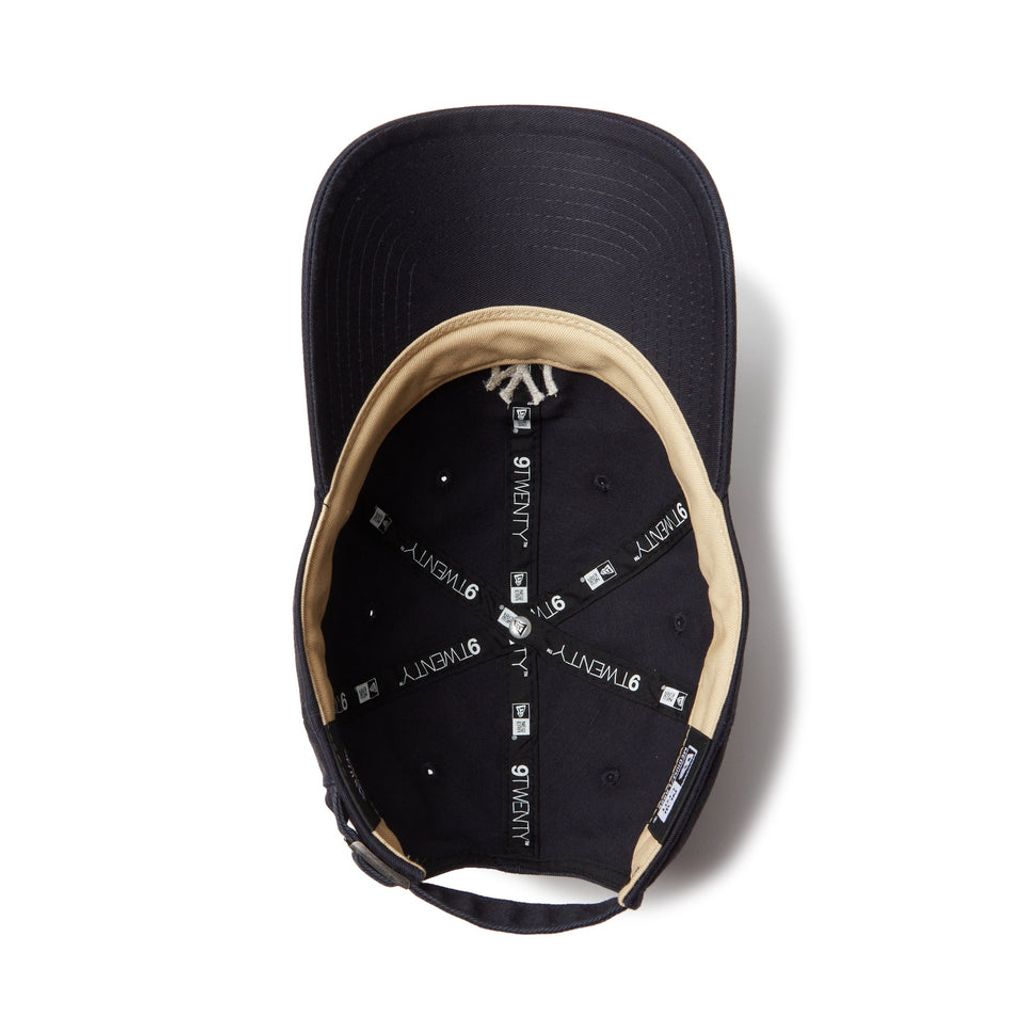 NEW ERA 9TWENTY Khaki Sweat Band ニューヨーク・ヤンキース ネイビー カーキスウェットバンド