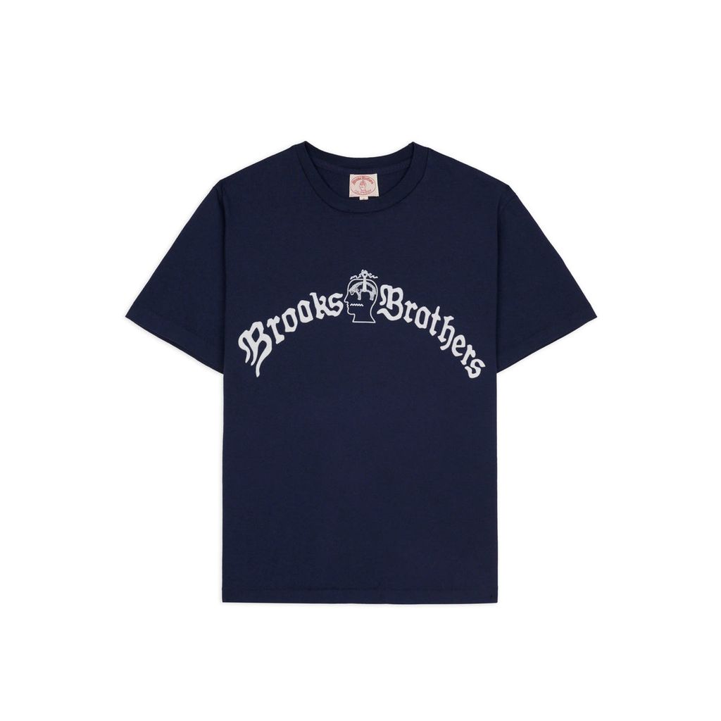 BRAIN DEAD  Brooks Brothers California Tubular T-shirt