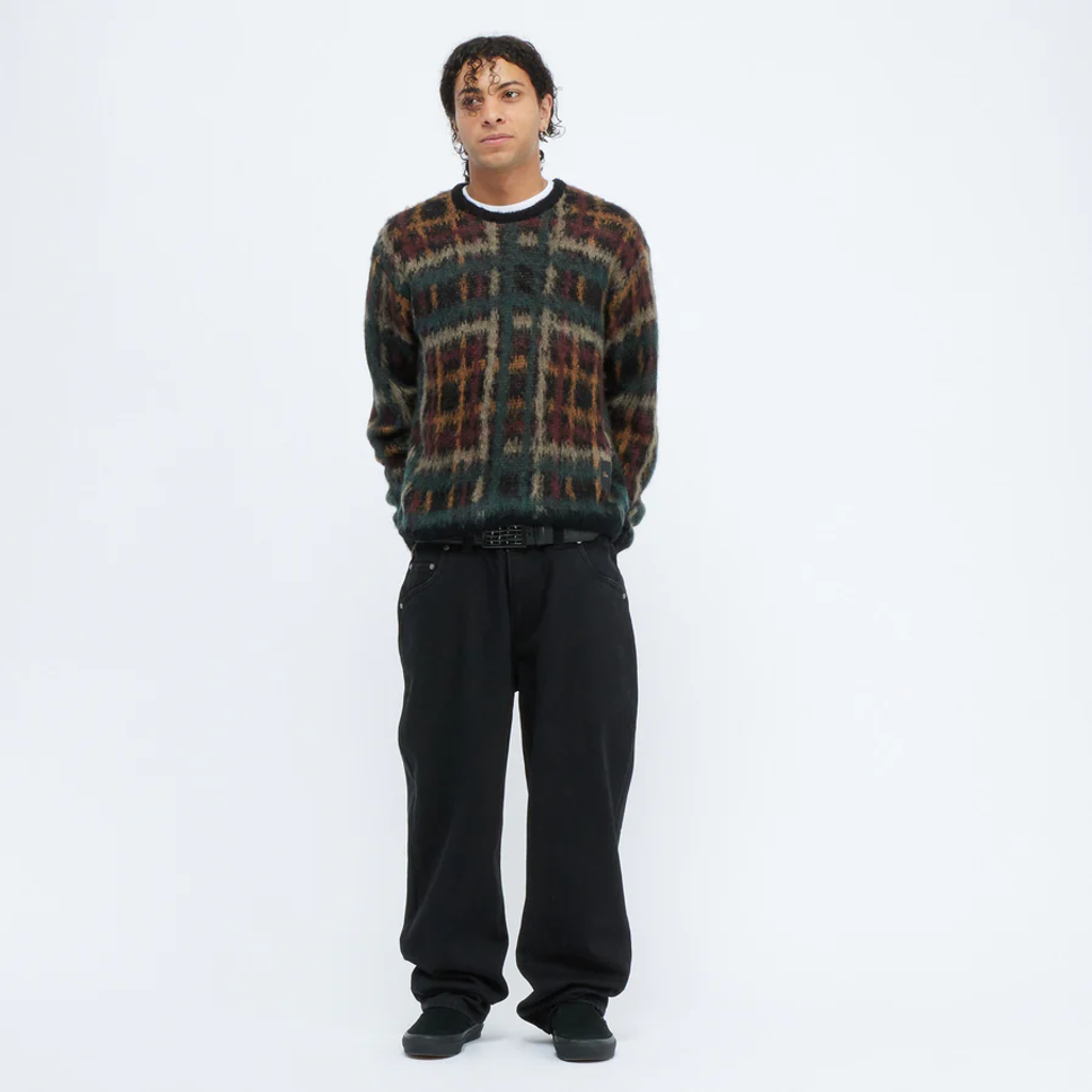 Dime PLAID MOHAIR KNIT