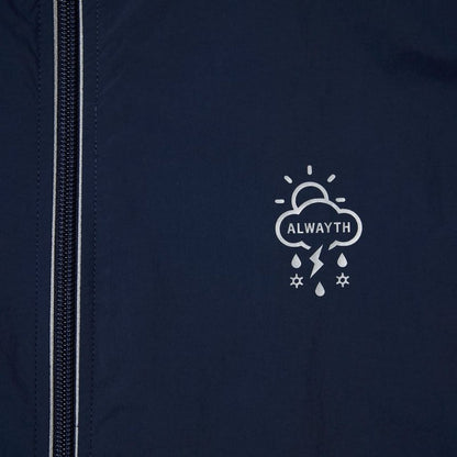 ALWAYTH / TRAINING JACKET ＆ PANTS SET / REFLECT PRINTED / NAVY