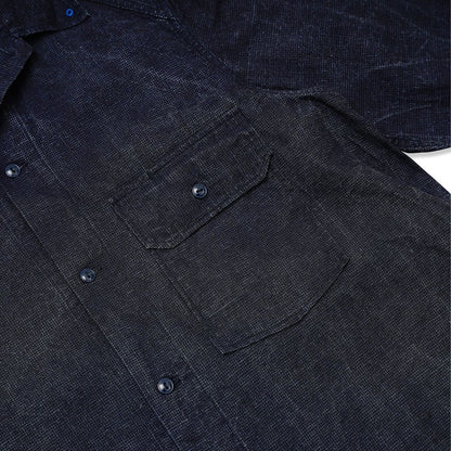 HOMBRENINO CORONA UTILITY EYELET SHIRT