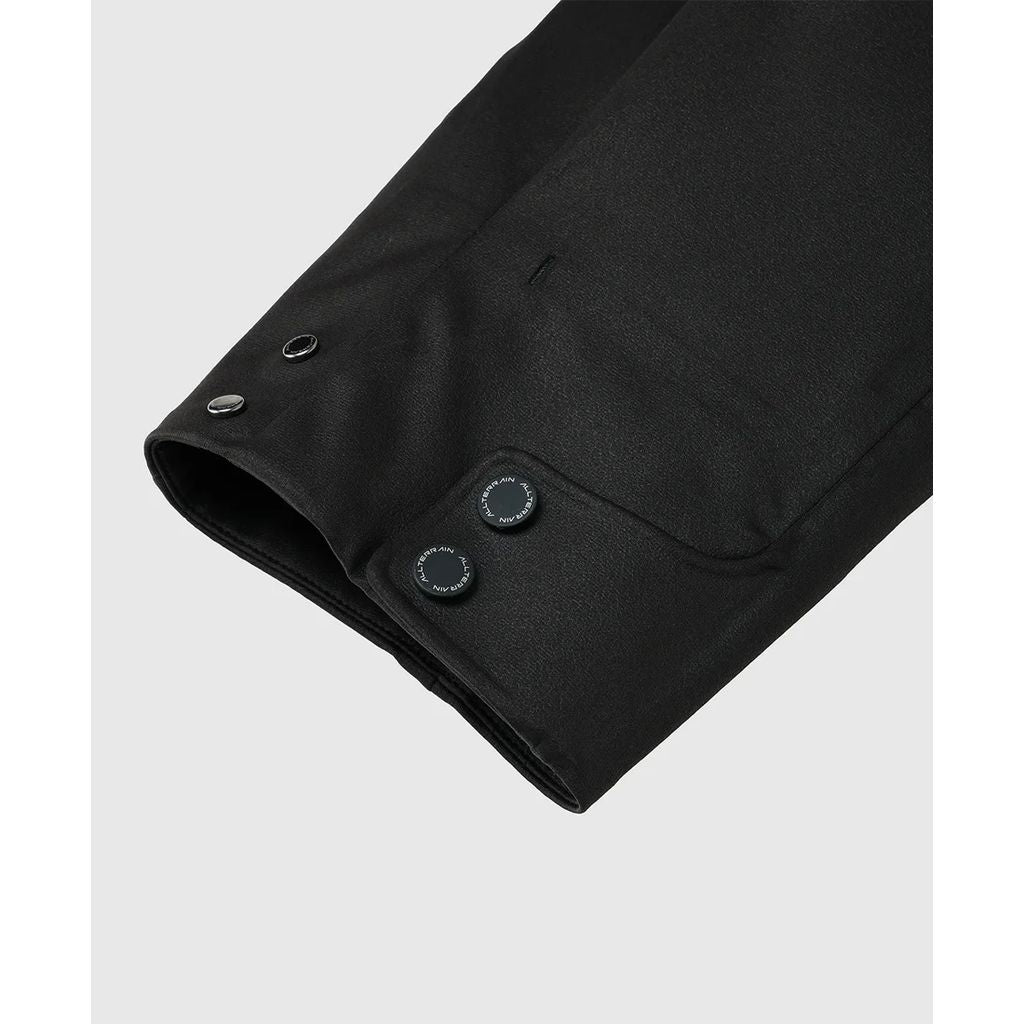 DESCENTE ALLTERRAIN Vegan Leather Hard Shell Jacket