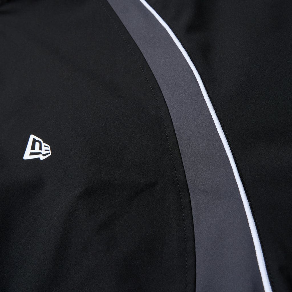 NEW ERA オーバーサイズド パイピング トラックジャケット PlayStation プレイステーション ブラック パフォーマンスアパレル  14693219