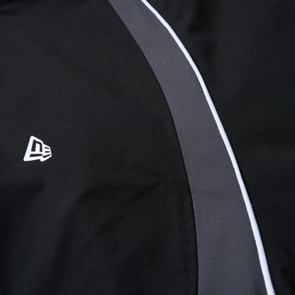 NEW ERA オーバーサイズド パイピング トラックジャケット PlayStation プレイステーション ブラック パフォーマンスアパレル  14693219