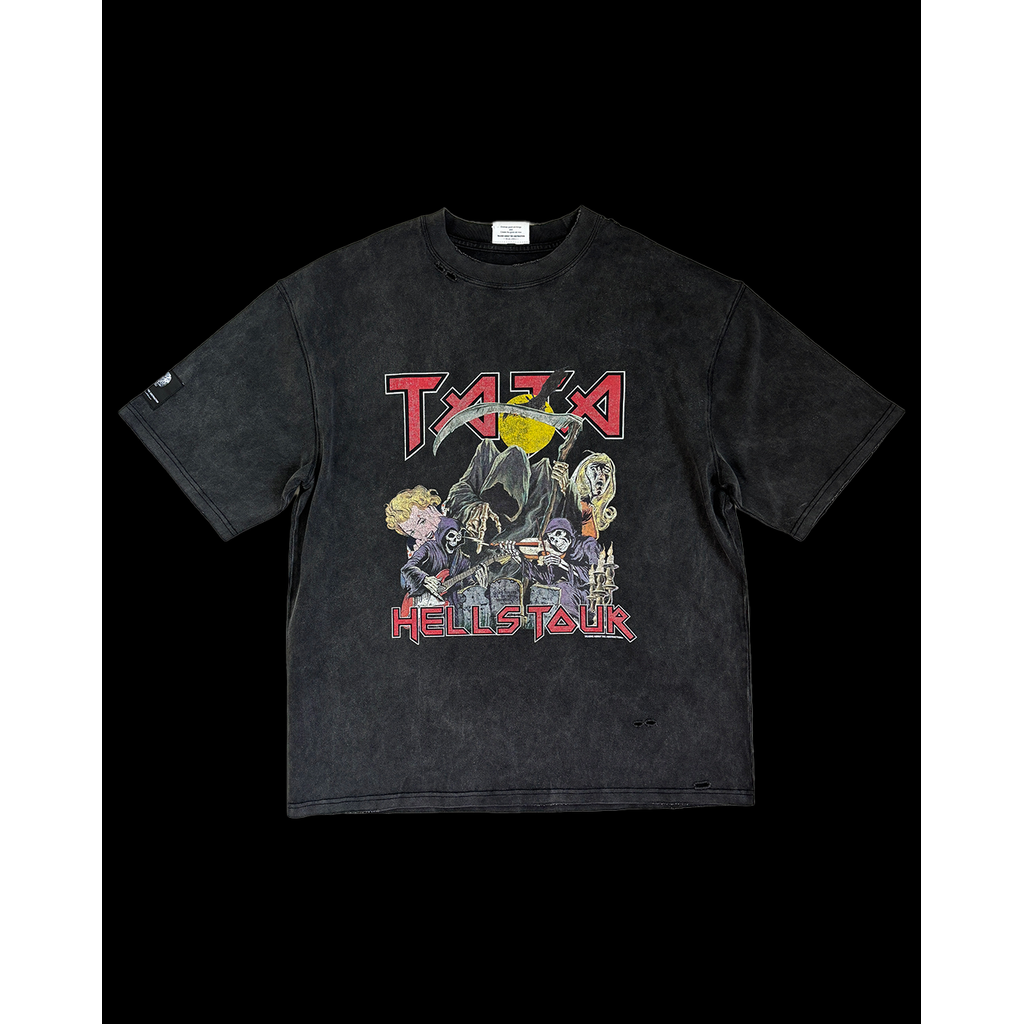 TALKING ABOUT THE ABSTRACTION TRANSCRIPTION HELLS TOUR TEE