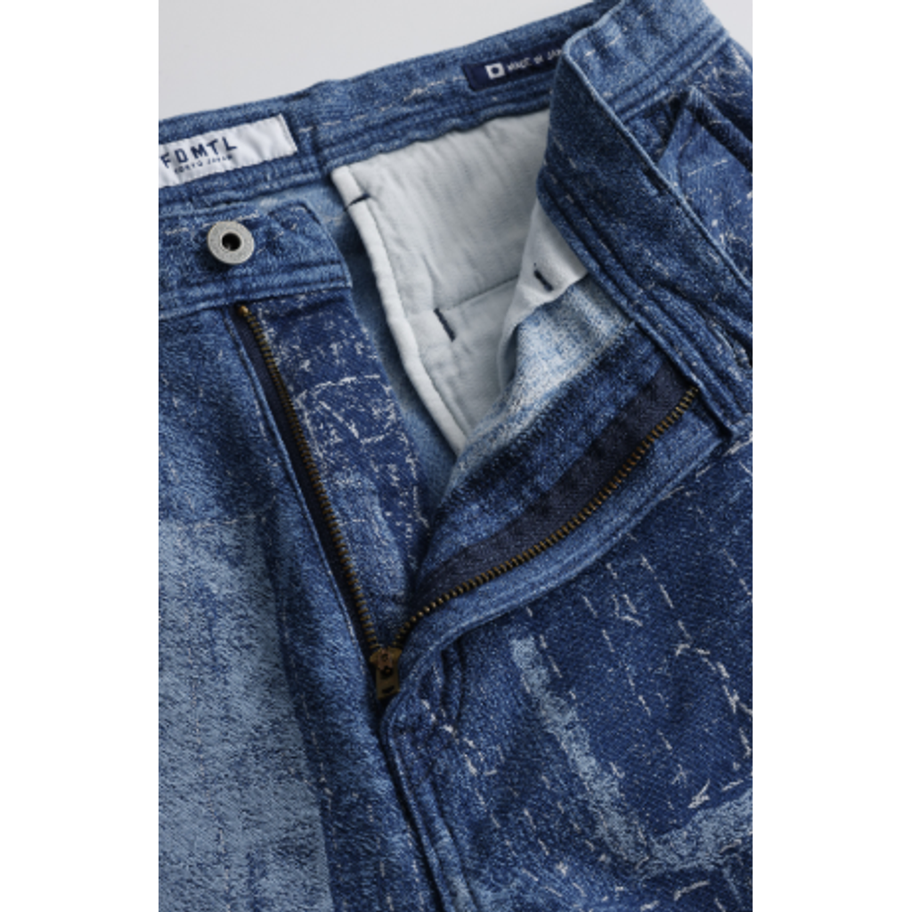 FDMTL FA26PN51JU  BORO JACQUARD CARGO PANTS 3YR WASH