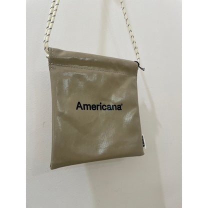 Americana TEMBEA PVCコーティング 巾着バッグ