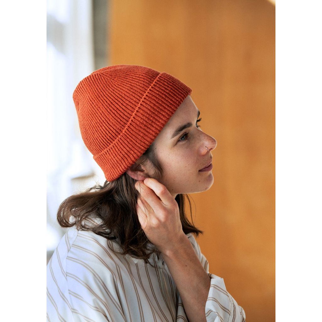 ROTOTO WASHI/RECYCLED COTTON BEANIE – MAROON WEBSTORE