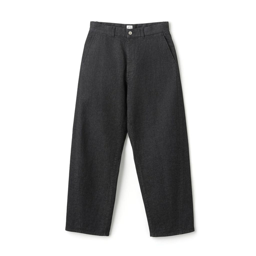 ORCIVAL OR-E0301 DBD-R Men's Black Denim Wide Curve Pants
