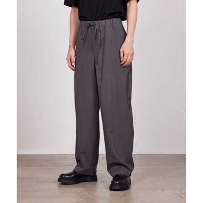 MARKA 2/72 WASHER WOOL TROPICAL COCOON WIDE EASY PANTS