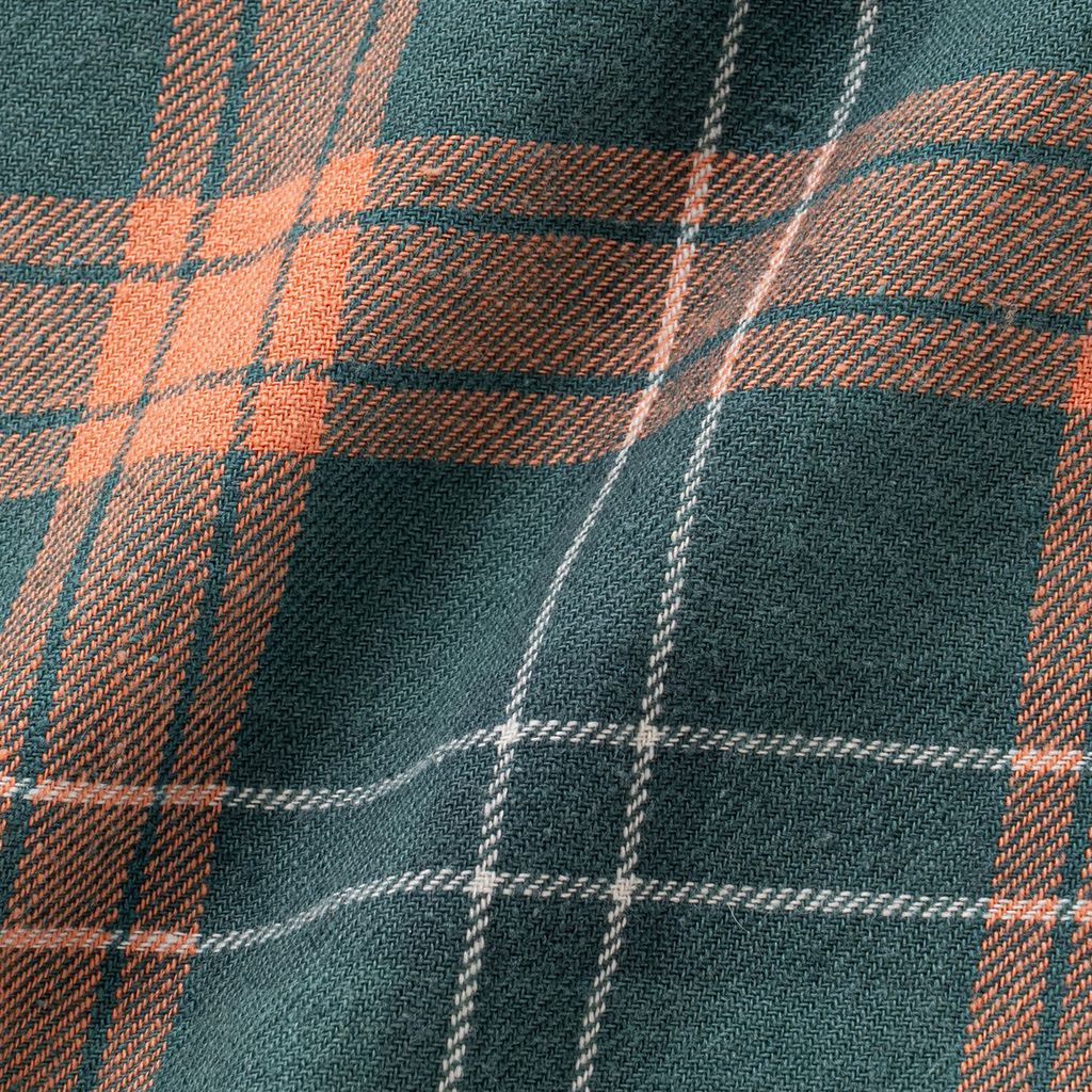 RATS COTTON LINEN CHECK SHIRT