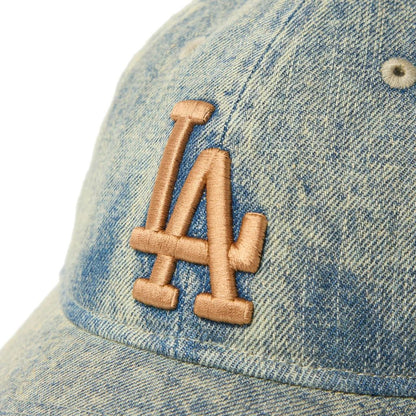 NEW ERA  9TWENTY Over Dye Denim ロサンゼルス・ドジャース ネイビー  15137272