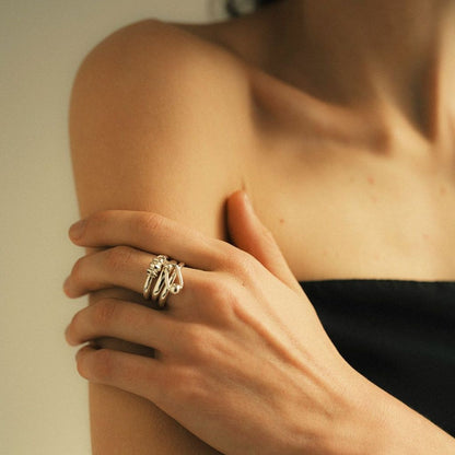 GARNI Symbol Double Ring