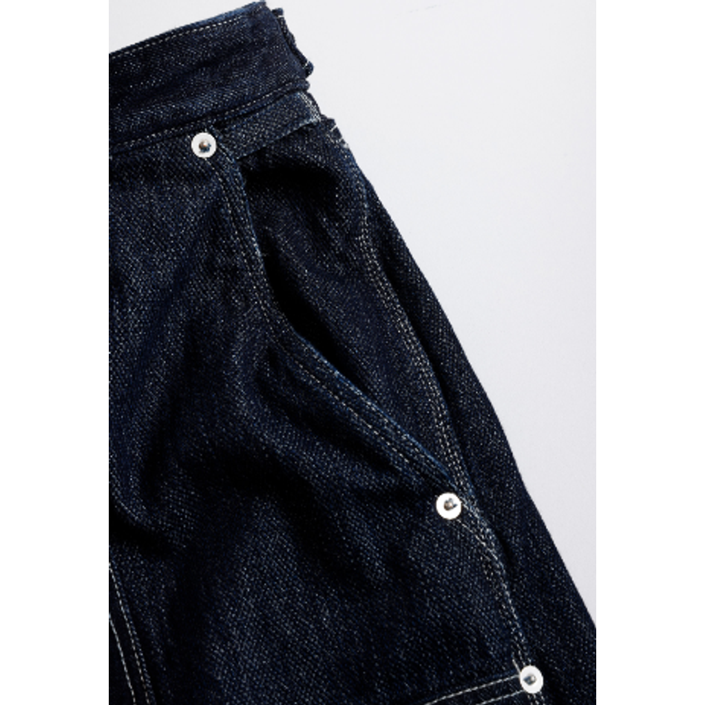 【予約商品】FDMTL FA26PN12R  PATCHWORK DOUBLE KNEE PANTS RINSE